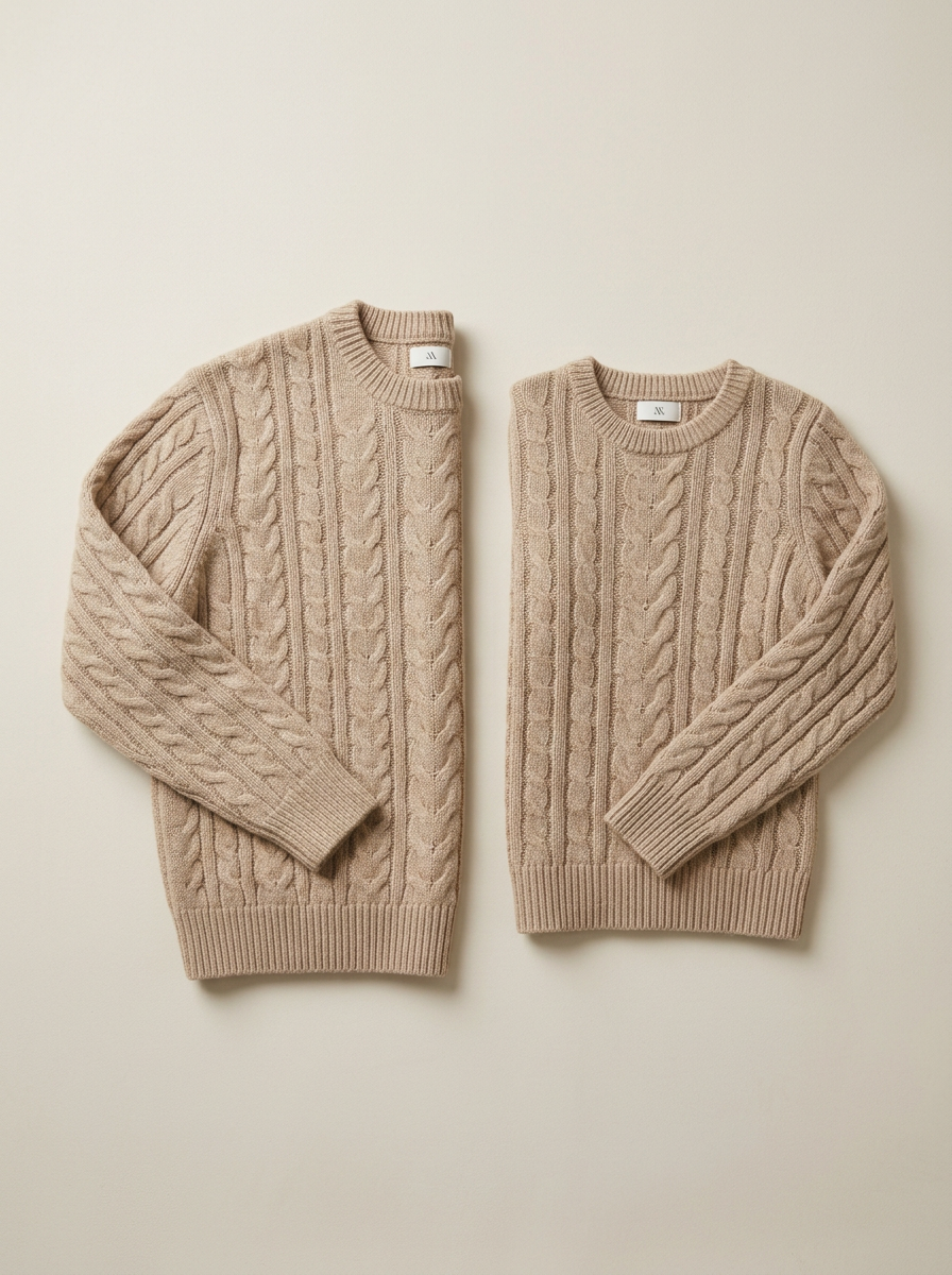 Matching Knit Sweater Set