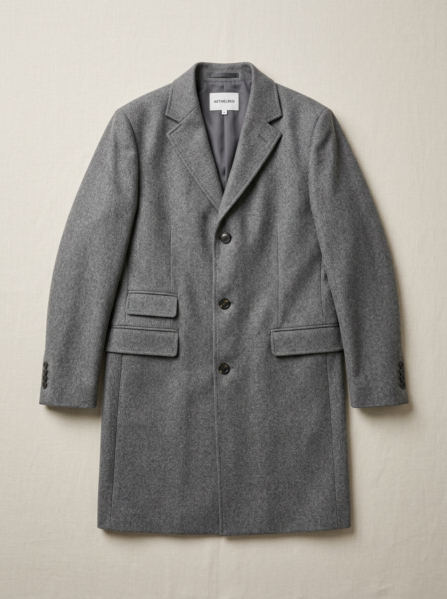 Wool Blend Overcoat