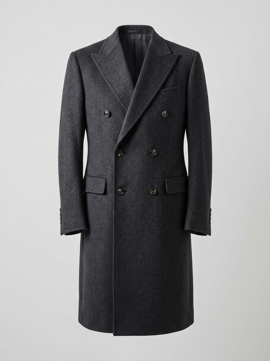 Pure Cashmere Overcoat