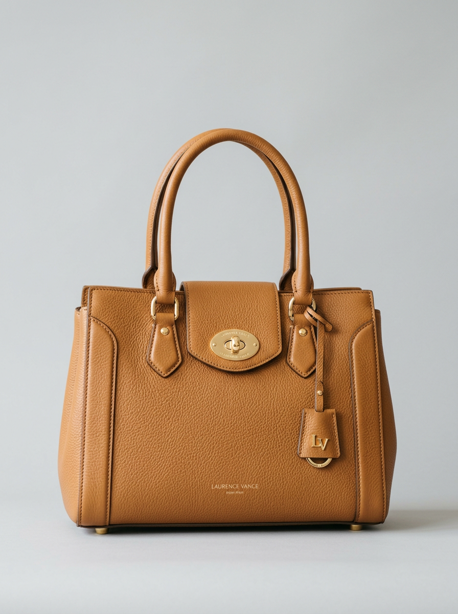 Designer Leather Tote